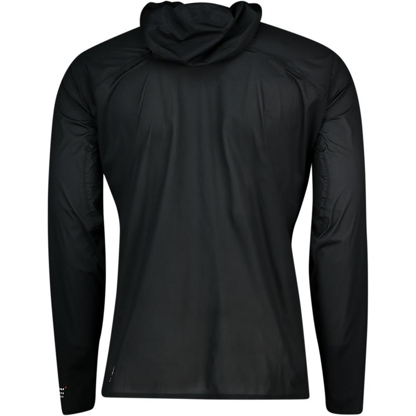 Thumbnail - Compressport, Herren, Laufjacke, Hurricane (L), Schwarz, L