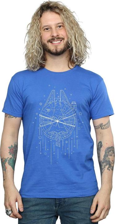 Produktbild Star Wars Millennium Falcon Christmas Tree Delivery TShirt (4XL)