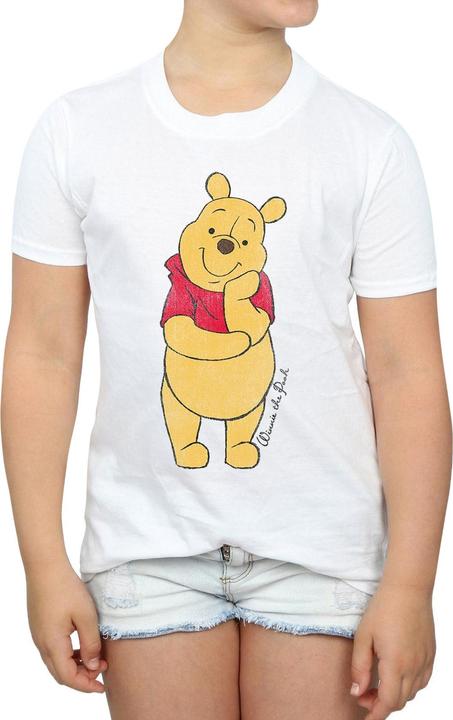 Immagine prodotto Winnie the Pooh Maglietta da ragazza in cotone classico (128)