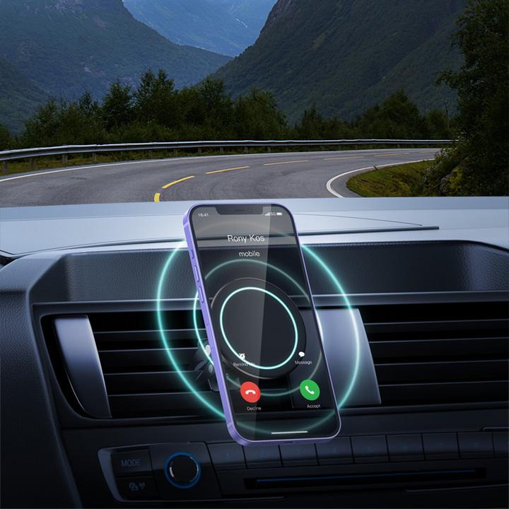 Immagine prodotto Crong Carclip Magnetic - Pinza magnetica per MagSafe (czarny)