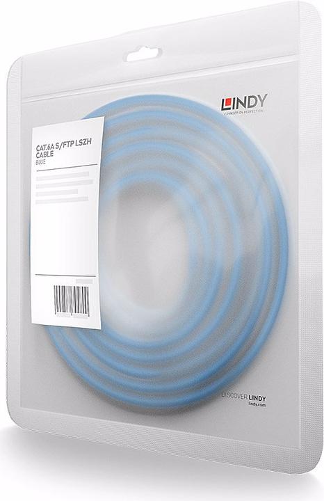 Actual product image Lindy Network cable (LSOH, PiMF, S/FTP, CAT6a, 1.50 m)