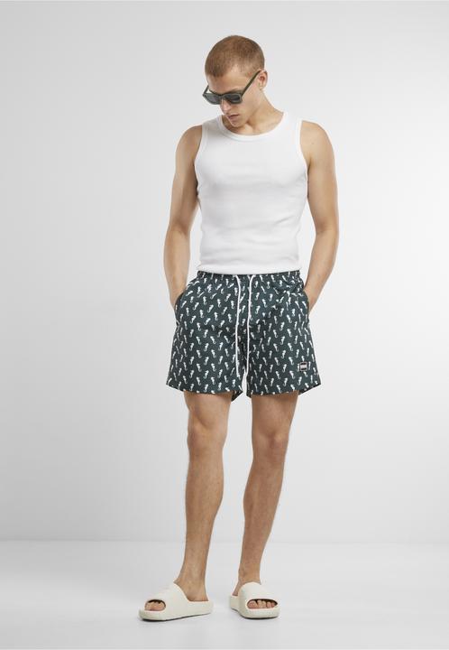 Produktbild Urban Classics Pattern Swim Shorts - 4984 (S)