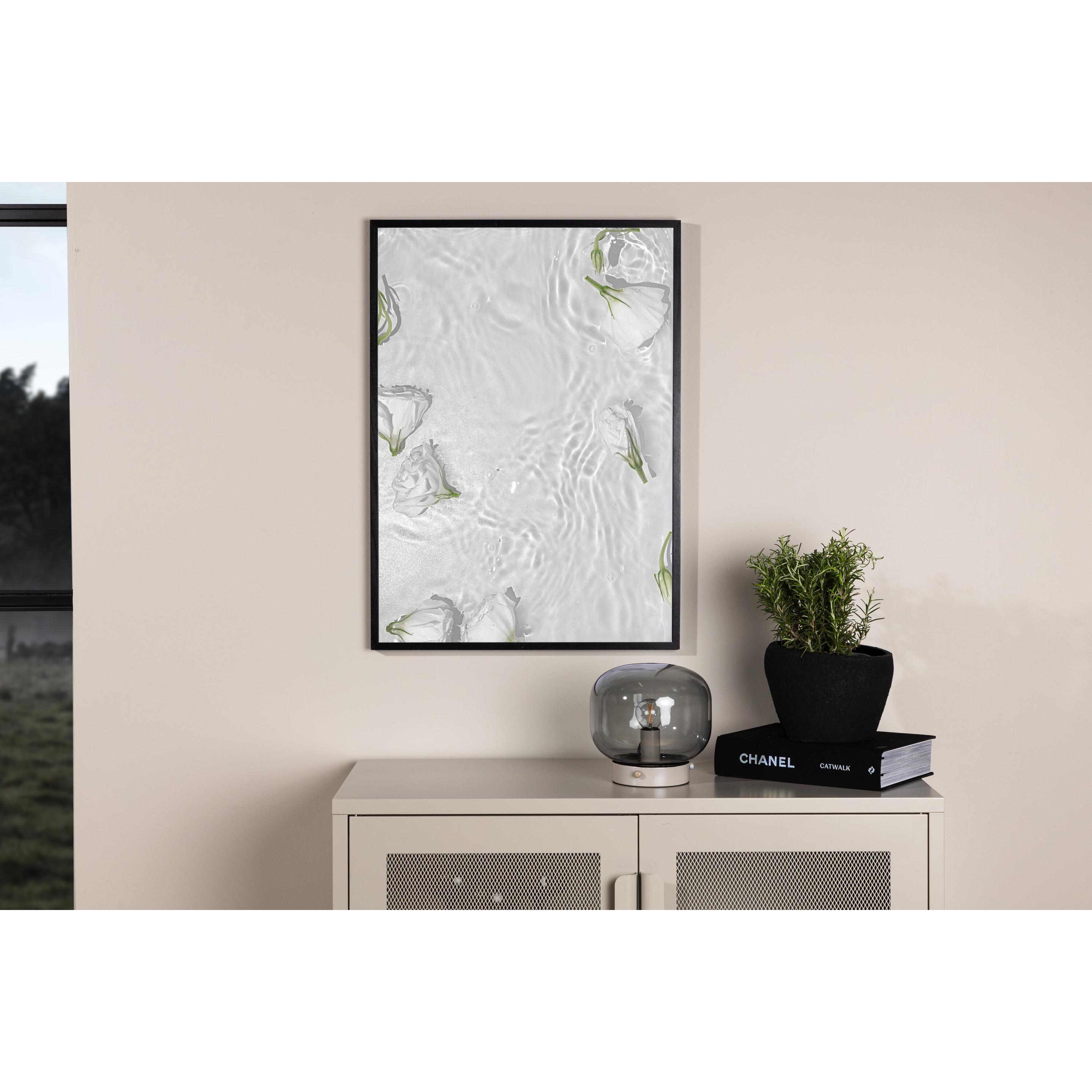 Venture Home, Wanddeko, White Roses (30 x 40 cm)