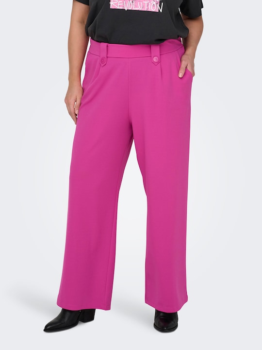 Actual product image Only Regular fit Curve trousers Trousers with wide leg cut (L)