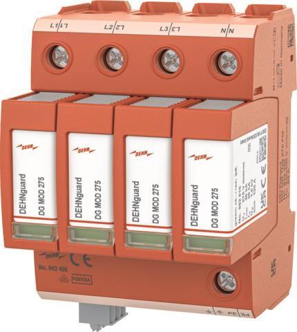 Dehn 943405 DG MD TNS DG MD TNS 275 FM 275 FM Überspannungsableiter Typ 2