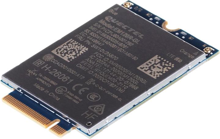 Actual product image Lenovo Module ThinkPad Quectel SDX24 EM120R-GL CAT12 PCIe (LTE) (M.2 A Key)
