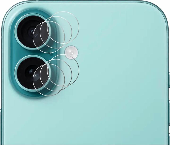 Productafbeelding BROTECT Schermbeschermer Clear (6 Stuk, Apple iPhone 16)