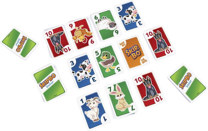 Actual product image Mattel Games Skip-Bo Junior (Multilingual)