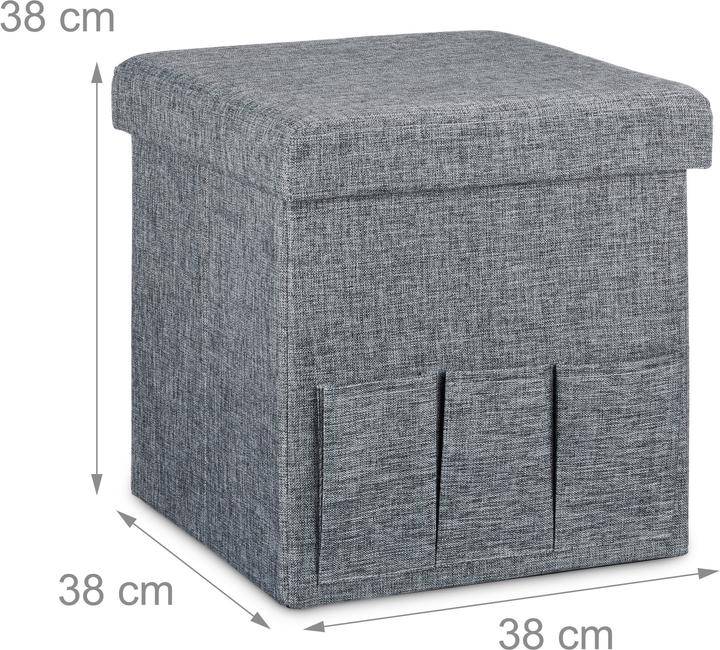Image du produit Relaxdays Tabouret pliant