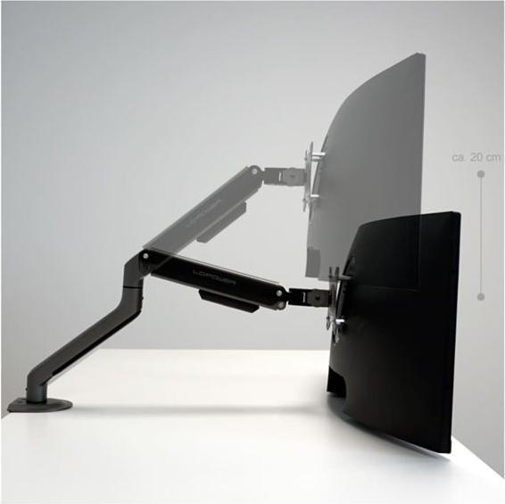 Produktbild LC-Power Tischhalterung LC-EQ-A32B (Tisch, 32", 9 kg)