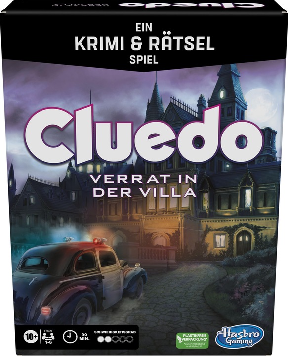 Productafbeelding Hasbro Gaming Cluedo Ontsnappen (Duits)