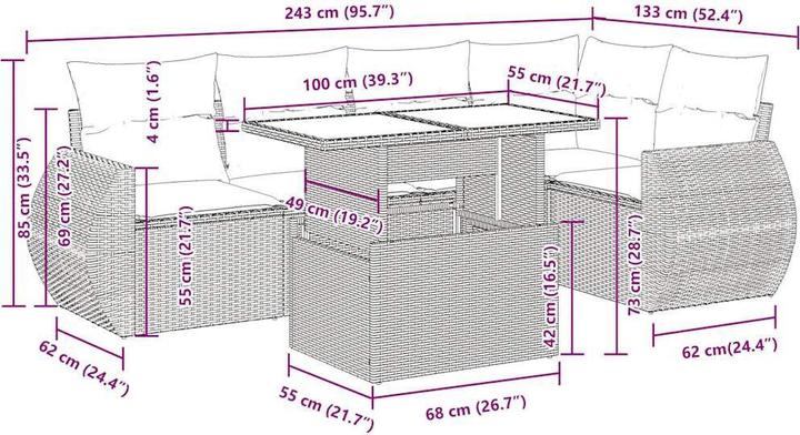 Produktbild vidaXL Gabriel