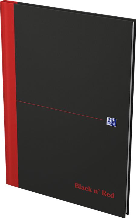 Image du produit Oxford Black 'n Red (A4, Quadrillé, Couverture rigide)