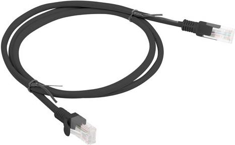 Produktbild Lanberg Patchkabel UTP PCU5-10CC-0100-BK (RJ45 (U/UTP, CAT5e, 1 m)