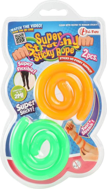 Productafbeelding Toi-Toys Zelfklevende rekbare touwen, 2st.