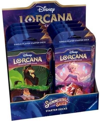 Disney Lorcana TCG: Shimmering Skies - Starter Deck (Englisch, Deck)