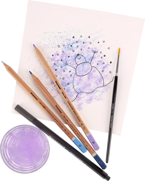 Produktbild Bruynzeel EXPRESSION - Aquarellfarbstifte (Mehrfarbig, 24 x)