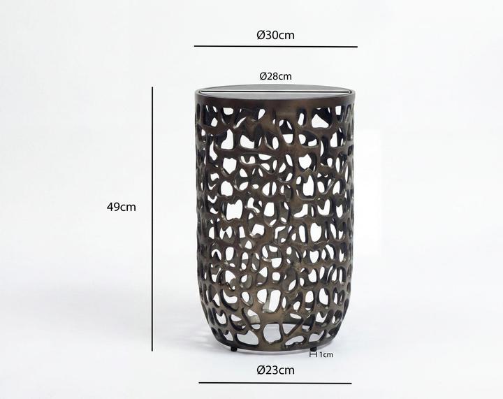 Produktbild Wohnling Glas (30 x 30 x 49 cm)