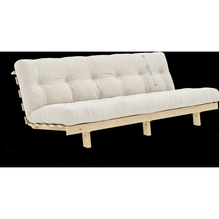 Karup Design, Sofa, Lean (Bettsofa, 3-Sitzer)