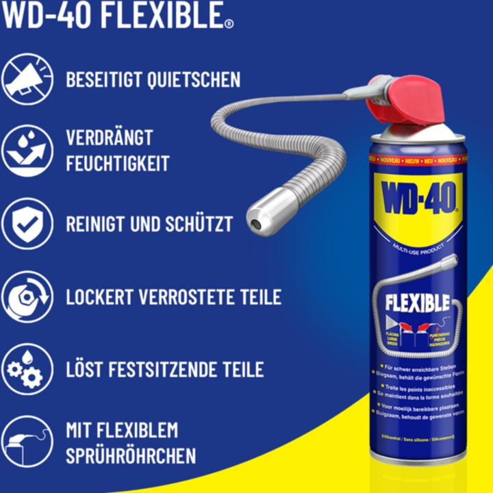 Actual product image WD-40 Creeping oil with flexible trunk (400 ml)