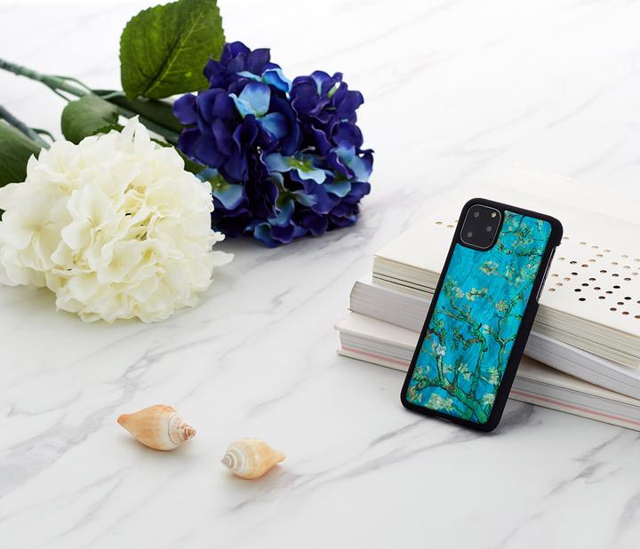 Produktbild Ikins SmartPhone case iPhone 11 Pro Max almond blossom black (Apple iPhone 11 Pro Max)