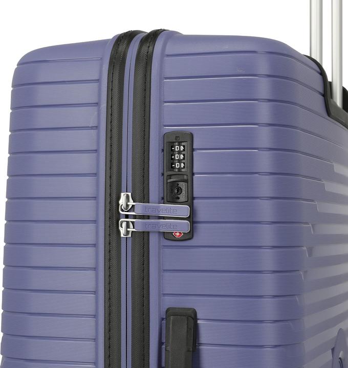 Actual product image Travelite Orbita 4-wheel suitcase set 3-piece with stretch fold (210 l)