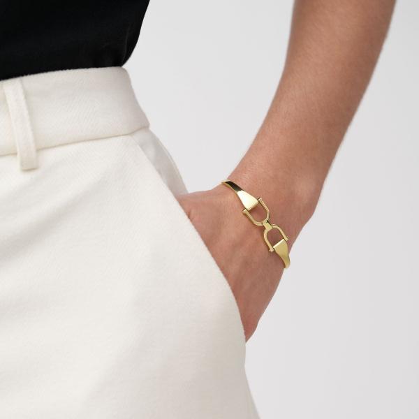 Immagine prodotto Fossil Bracciale Heritage (6 cm, Acciaio inossidabile, CZ)