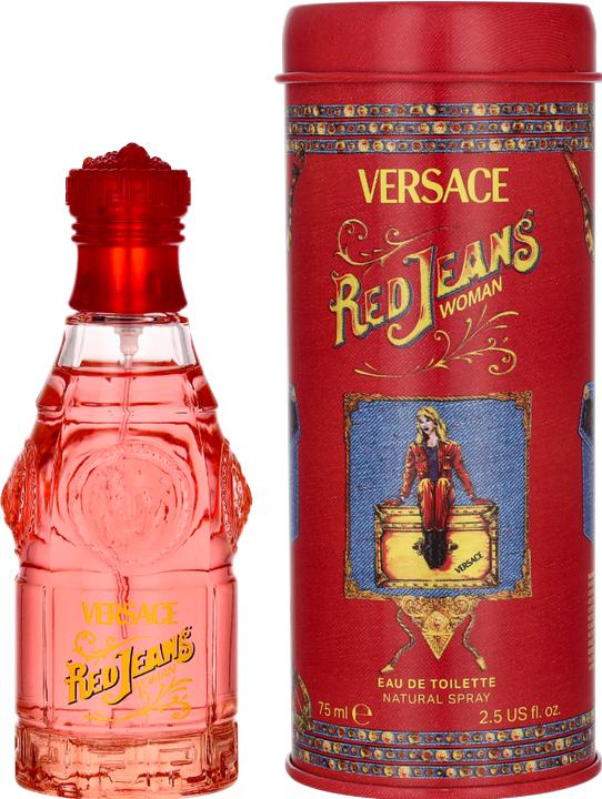 Actual product image Versace Red Jeans (Eau de toilette, 75 ml)