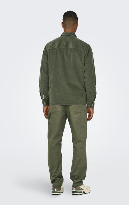 Image du produit Only & Sons Onsalp 14w Rlx 2pkt Washd Cord Zip Noos (XS)
