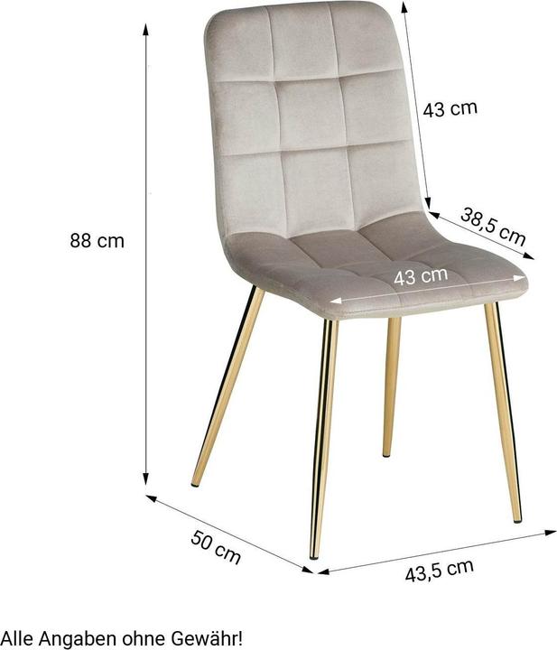 Produktbild Homestyle4u Esstisch mit 2 Stühlen Set (Holz)