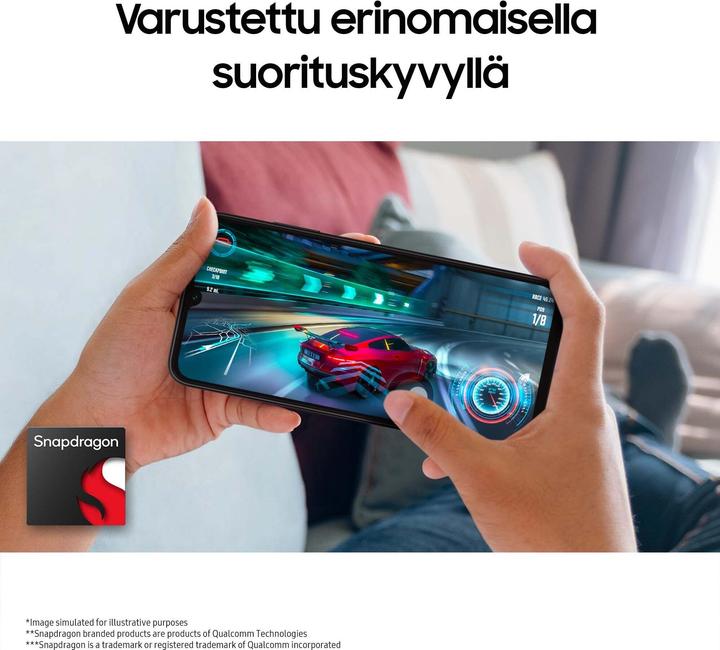 Actual product image Samsung Galaxy A05S (64 GB, Black, 6.70", Dual SIM, 4G)