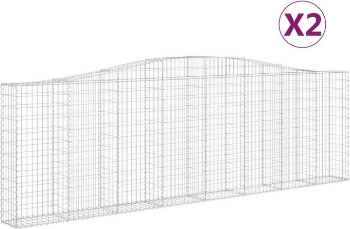 Produktbild vidaXL Gabionenkorb