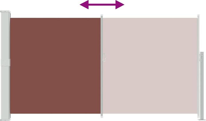 Actual product image vidaXL Seitenmarkise (3 m)