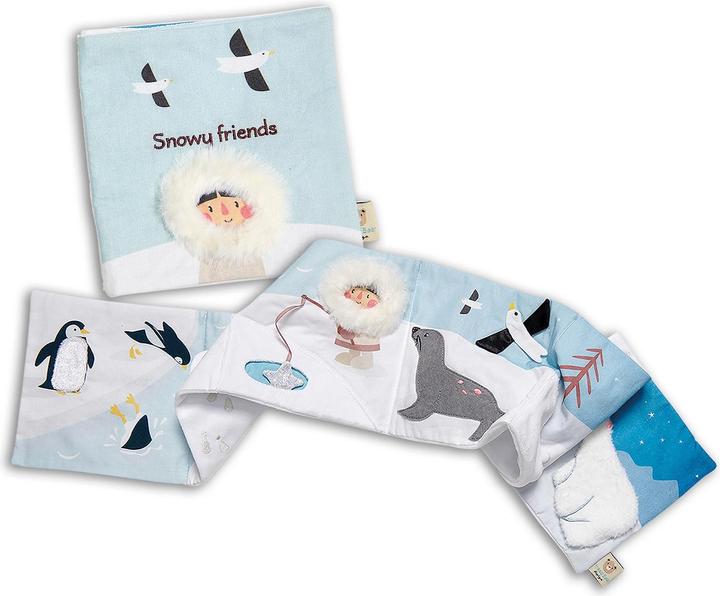 Actual product image Threadbear Fabric book Eskimo