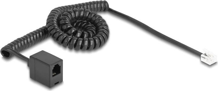 Actual product image Delock Telephone cable / spiral cable RJ11 plug to RJ11 socket