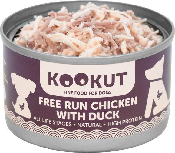 Actual product image Kookut Free Run Chicken with Duck (Adult, 24 pcs., 90 g)