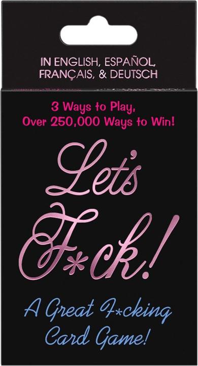 Produktbild Kheper Games Let's F*Ck (Kartenspiel, Deutsch, Französisch, Englisch)