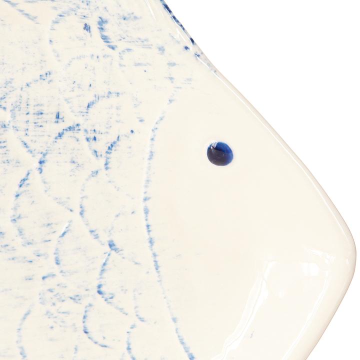 Immagine prodotto Viana Eleganter teller Fischmotiv maritime Tischdeko Tapas Vorspeisen (1 x)