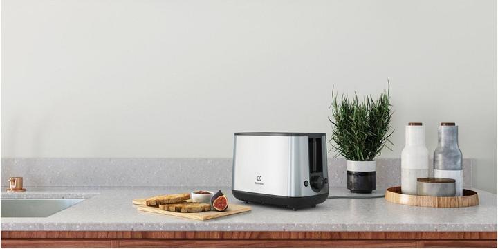 Produktbild Electrolux E3T1-3ST Toaster 2 Scheibe(n), Edelstahl