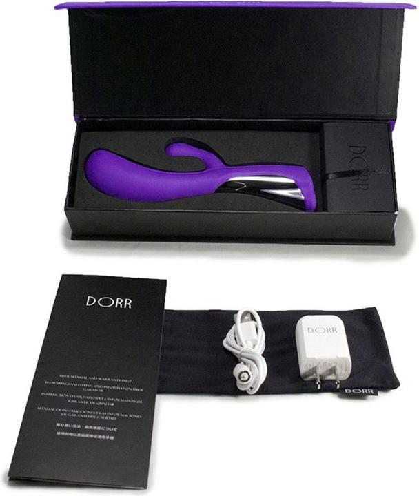 Actual product image Dorr Iora - Rabbit Vibrator - Violett
