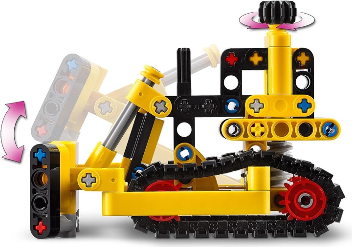 Actual product image LEGO Heavy-duty bulldozer (42163, LEGO Technic)