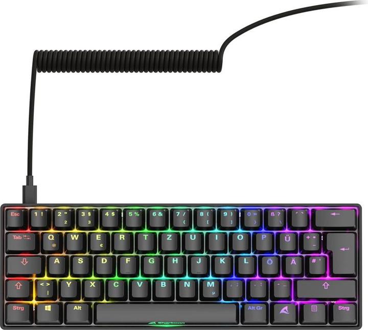 Produktbild Sharkoon SGK50 S4 Gen2 bk Gateron yellow DE (DE)