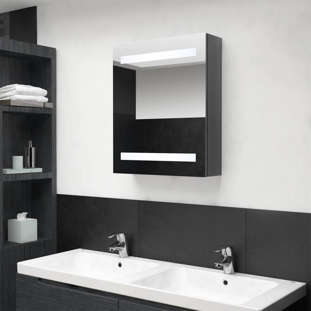 VidaXL, Spiegelschrank, Badschrank (50 x 14 x 60 cm)