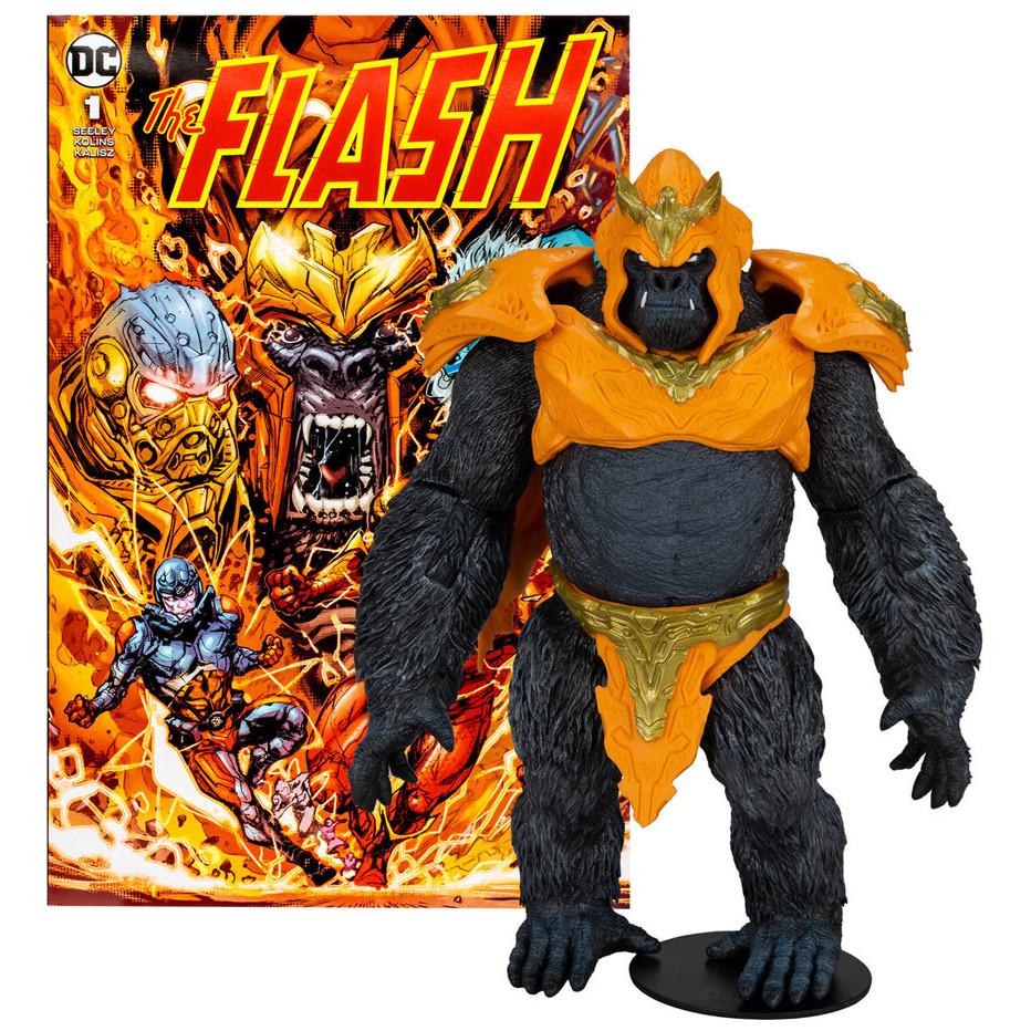 McFarlane DC Direct figurine Megafigs et comic book Page Punchers Gorilla Grodd (The Flash Comic) 30 cm