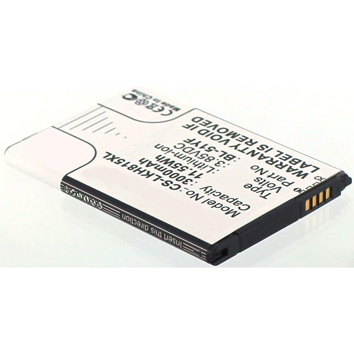 AGI 31145 - Akku - LG - Schwarz - Lithium-Ion (Li-Ion) - 3000 mAh - 3,85 V, Smartphone Akku