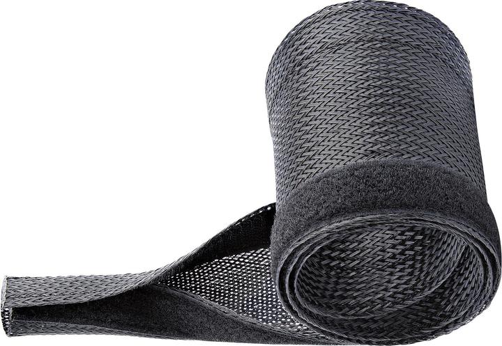 Actual product image StarTech com 10ft (3m) Cable Management Sleeve, Trimmable Heavy Duty Cable Wrap, 1.2" (3cm) Dia (Cable conduit, 300 cm)