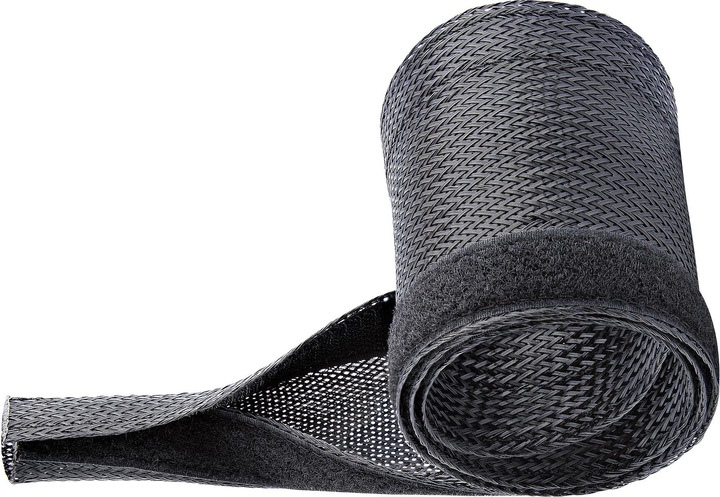Actual product image StarTech com 10ft (3m) Cable Management Sleeve, Trimmable Heavy Duty Cable Wrap, 1.2" (3cm) Dia (Cable conduit, 300 cm)