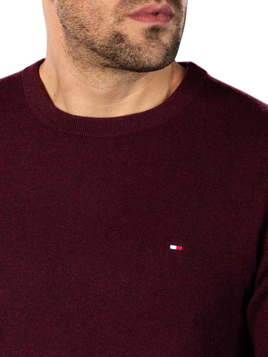 Produktbild Tommy Hilfiger Extrafine Soft Wool Sweater deep burgundy (XXL)