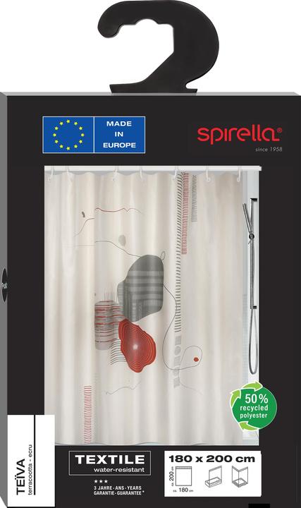 Actual product image spirella Teiva (180 x 200 cm)