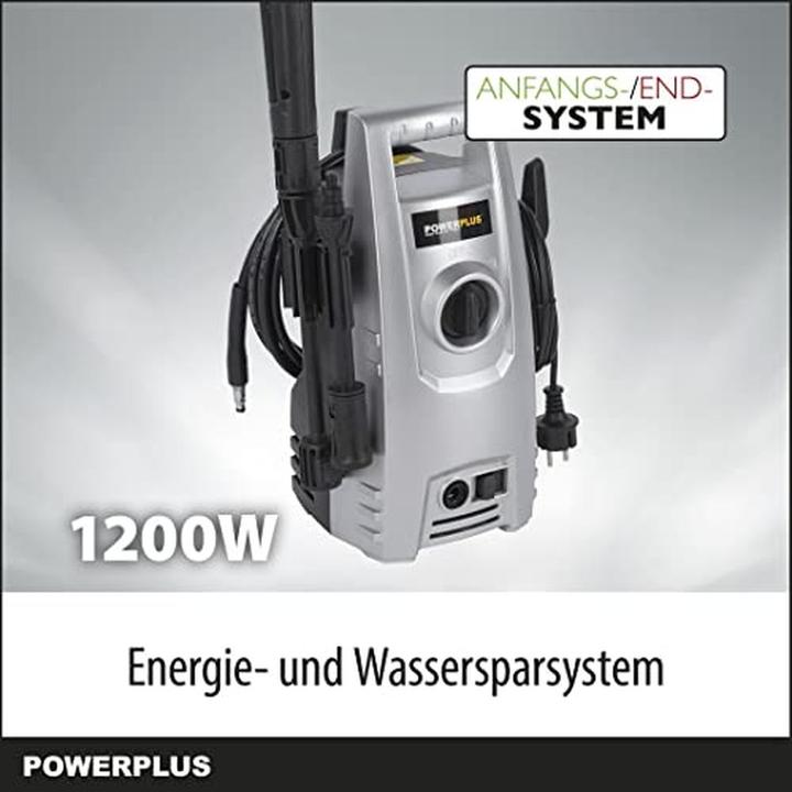 Produktbild Powerplus Hochdruckreiniger 1200W (Netzbetrieb)